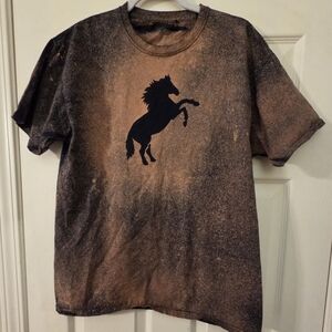 Black Horse Graphic T-Shirt